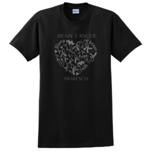 Heart Shape Ribbon Awareness T-Shirt